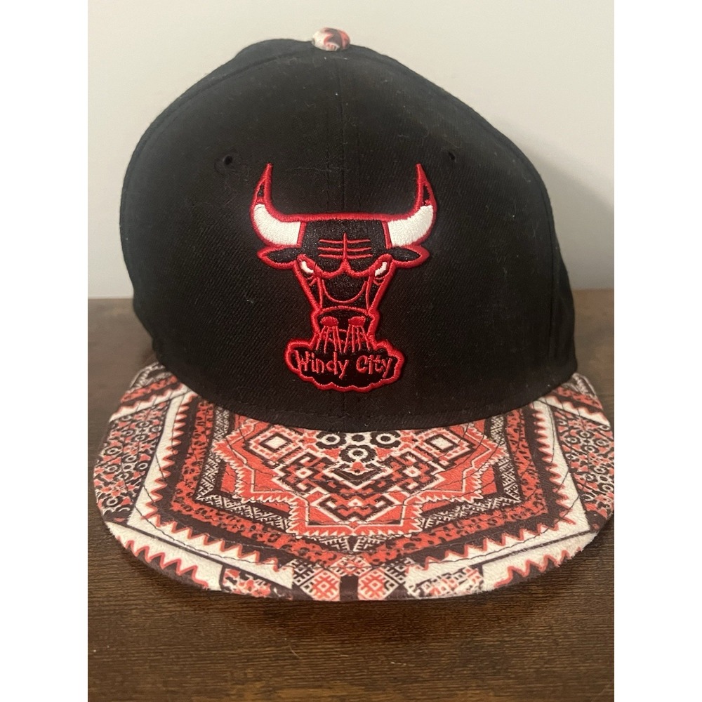 Chicago Bulls New Era 9FIFTY Snapback Hardwood Classics Windy City Hat